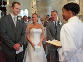 church st james church bride groom