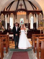church st james church bride groom