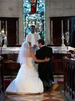 church st james church bride groom