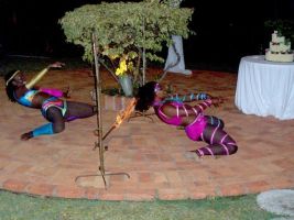 entertainment limbo dancers
