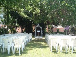 tropical garden golden grove ceremony