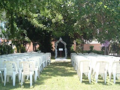 tropical garden golden grove ceremony