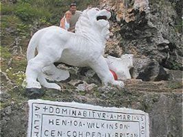 tropical garden gun hill lion