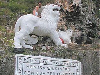 tropical garden gun hill lion