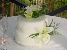 wedding cake 2 tier round