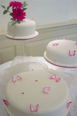 wedding cake butterfly