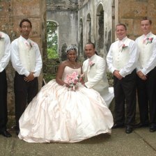 Tropical Garden Wedding