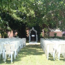 Tropical Garden Wedding